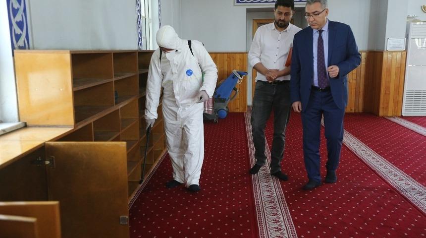 Gaziantep&rsquo;te Ramazan ayı &ouml;ncesi camiler temizleniyor