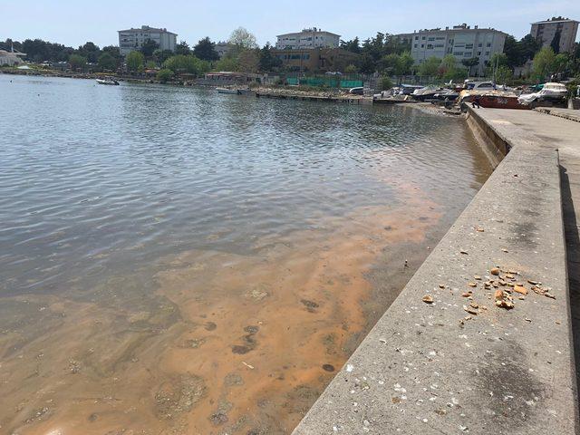  (Havadan fotoğraflarla) Kadıköy sahili de turuncuya büründü