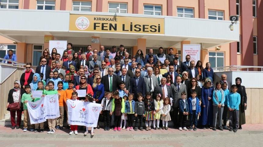 Kırıkkale&rsquo;de 48 okula Beyaz Bayrak verildi