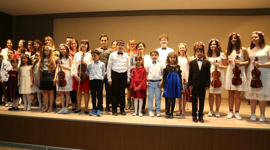 Oda M&uuml;ziği Konserinde sahne bu kez &ccedil;ocukların