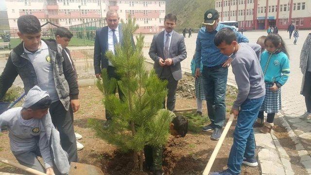 Şehit polis Kubilay Karaman’ın anısına fidanlık oluşturuldu