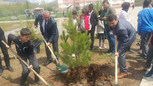 Şehit polis Kubilay Karaman’ın anısına fidanlık oluşturuldu