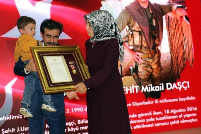 Diyarbakır’da ’Devlet Övünç Madalyası Tevcih Töreni’