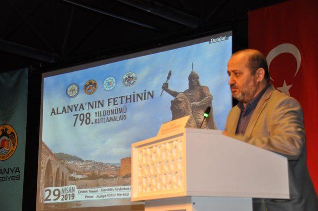 Alanya’nın fethinin 798’inci yıldönümü için panel düzenlendi