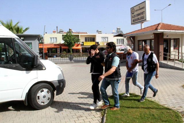 Fethiye’deki uyuşturucu operasyonunda 2 tutuklama