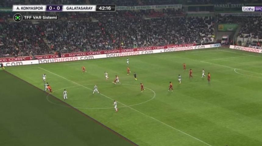 Galatasaray, Diagne'nin pozisyonunda penaltı bekledi, VAR 'ofsayt' dedi