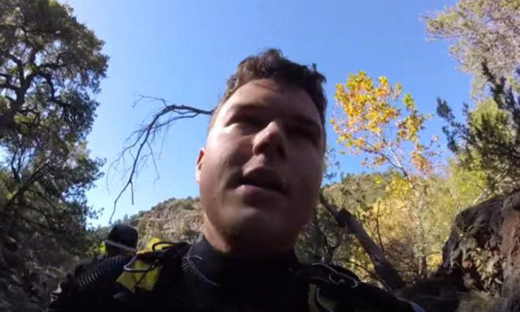 Fenomen dalgıç şelaleden bakın ne çıkardı! G1