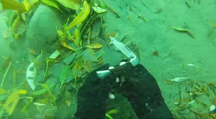 Fenomen dalgıç şelaleden bakın ne çıkardı! G4