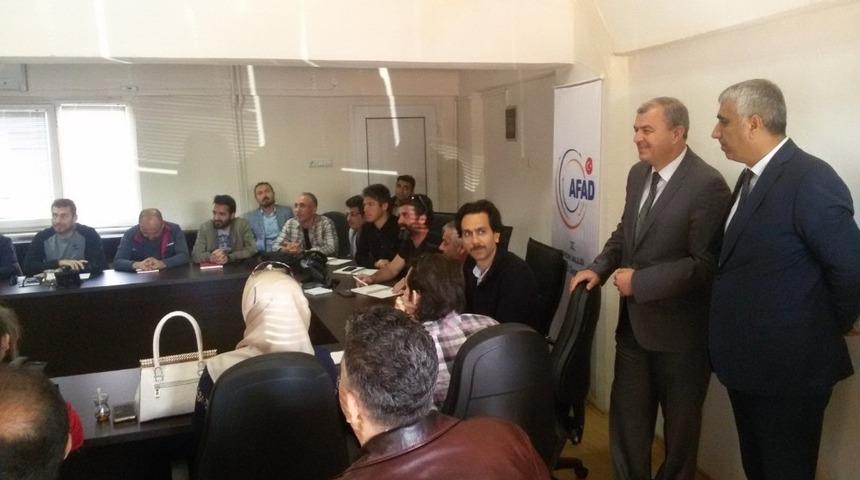 Aydın&rsquo;daki eğitimcilere AFAD&rsquo;tan eğitim