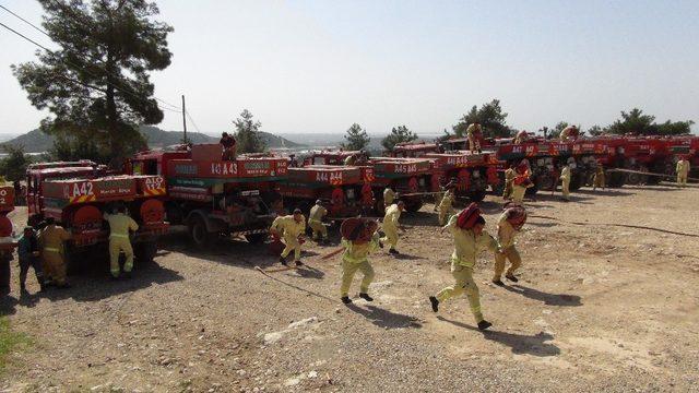 Silifke Orman İşletmesi yangın sezonuna hazır