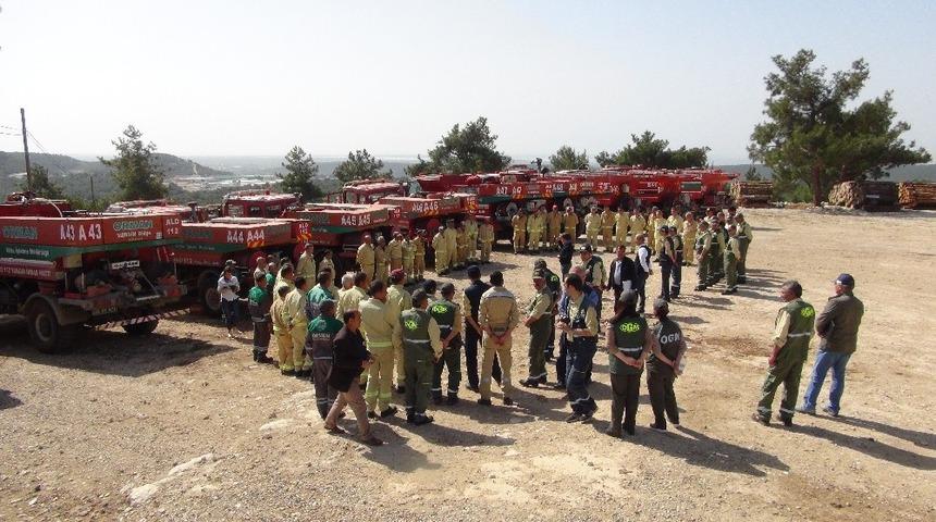 Silifke Orman İşletmesi yangın sezonuna hazır