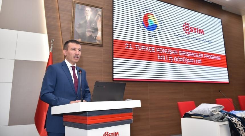 Başkan Asım Balcı “TOBB 21. Türkçe konuşan girişimciler programı” açılışına katıldı