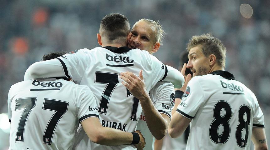 Süper Lig'de ikinci yarının lideri Beşiktaş