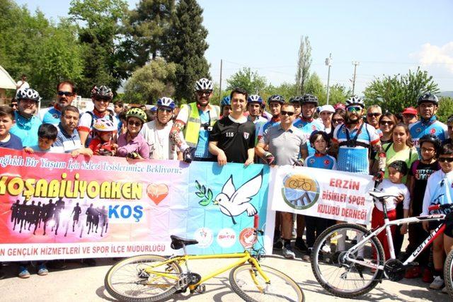 Erzin’de bisiklet turu düzenlendi