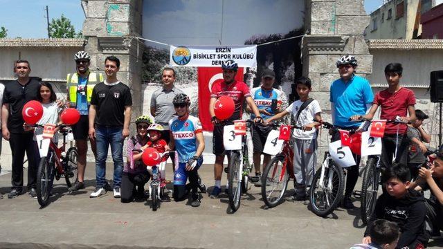 Erzin’de bisiklet turu düzenlendi