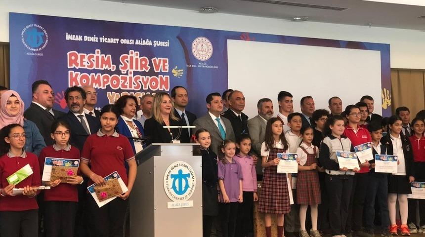 Aliağa DTO’dan öğrencilere ödül