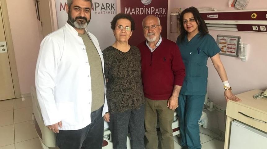 Kızının atandığı ilde şifa buldu