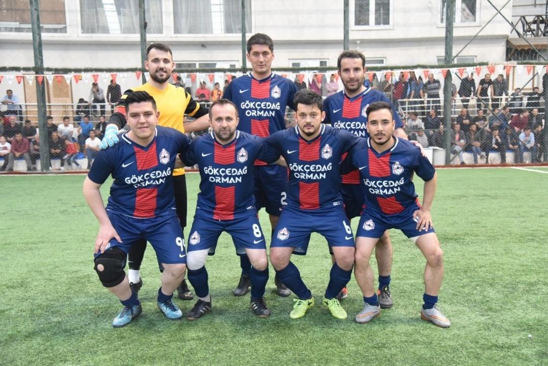 Dursunbey&rsquo;de kupa G&ouml;k&ccedil;edağ Ormanspor&rsquo;un