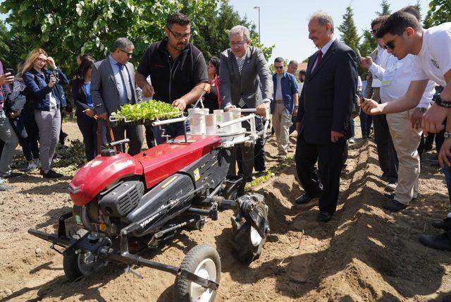 Üniversite bünyesinde uygulamalı ilk tarım festivali