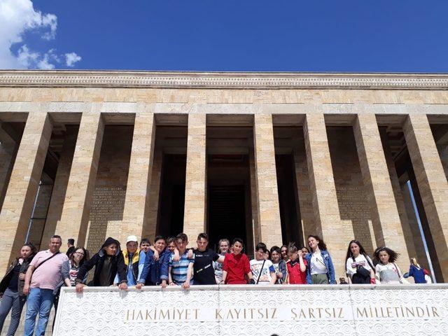 Pazaryerili öğrencilerin Ankara gezisi