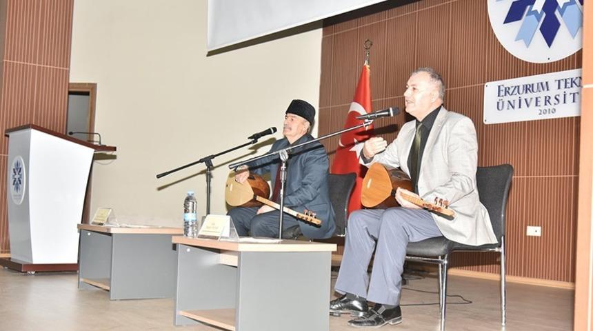 Aşıklık geleneği ET&Uuml;&rsquo;de s&uuml;rd&uuml;r&uuml;ld&uuml;