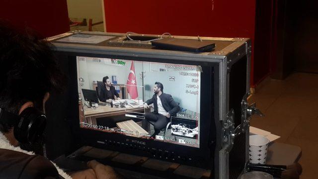 &Uuml;nl&uuml; isimlerin Genf&uuml;zyon projesi setine s&uuml;rpriz ziyareti 2