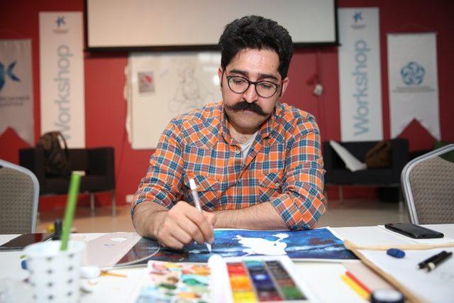 İranlı sanatçı Javadzade, GSA’ya konuk oldu