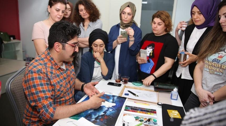 İranlı sanat&ccedil;ı Javadzade, GSA&rsquo;ya konuk oldu