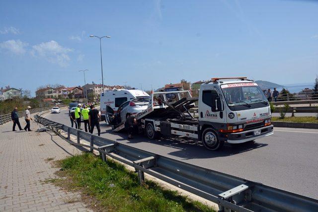 CHP Sinop Merkez İlçe Başkanı kazada yaralandı