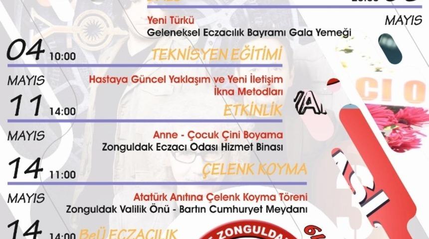 14 Mayıs Eczacılık G&uuml;n&uuml; Zonguldak&rsquo;ta kutlanacak