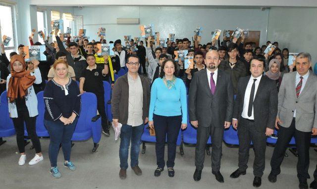 Lise öğrencilerine GASİMEP projesi anlatıldı