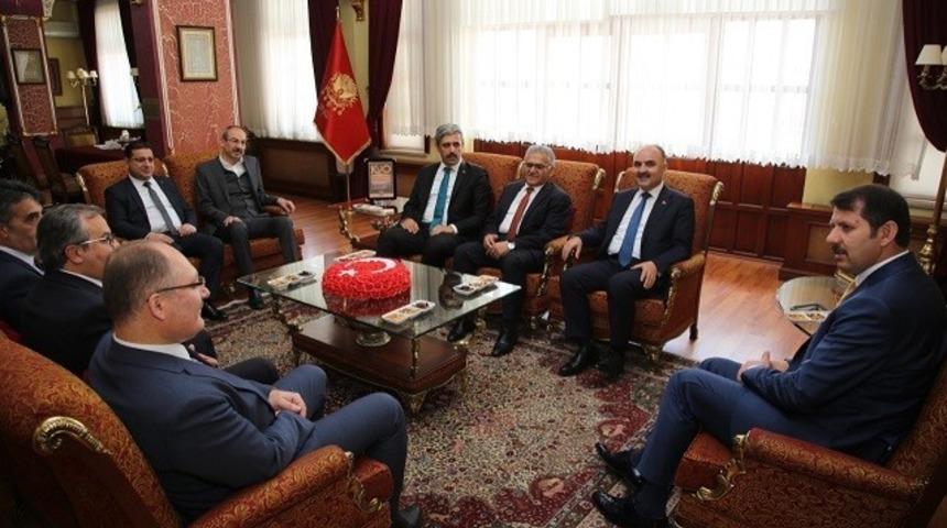 Başkan B&uuml;y&uuml;kkılı&ccedil; ORAN toplantısına katıldı