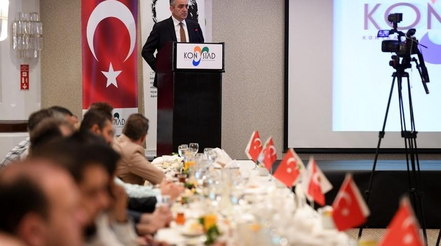 Semih Esen, KONYSİAD&rsquo;ın konuğu oldu