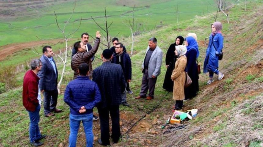 Bingöl’de uygulamalı ceviz yetiştiriciliği eğitimi