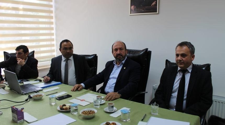 Kavuncu DSİ yatırımları hakkında brifing aldı