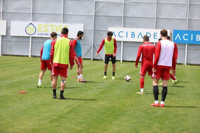 Sivasspor, Başakşehir maçının hazırlıkları sürdürüyor