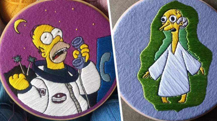Yapması 30 saatini alıyor! The Simpsons bölümlerini yeniden canlandırdı