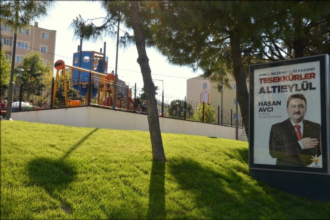 G&ouml;&ccedil;men konutlarına yeni park