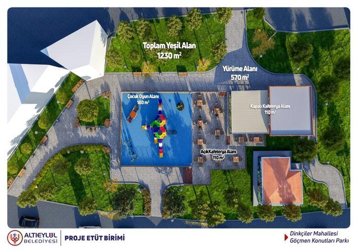 Göçmen konutlarına yeni park G2