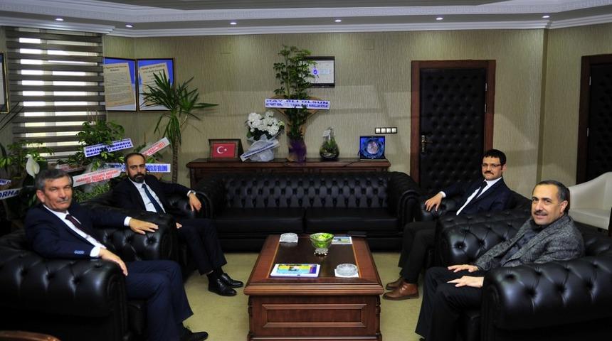 Rekt&ouml;r Şevli&rsquo;ye &lsquo;hayırlı olsun&rsquo; ziyaretleri devam ediyor