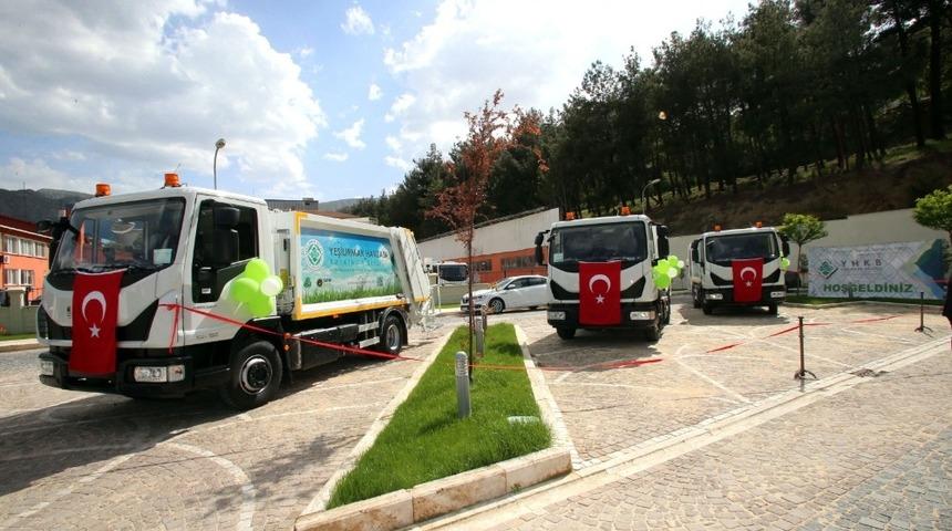 YHKB&rsquo;den b&uuml;t&ccedil;e tasarrufuyla 3 kente &ccedil;&ouml;p toplama aracı