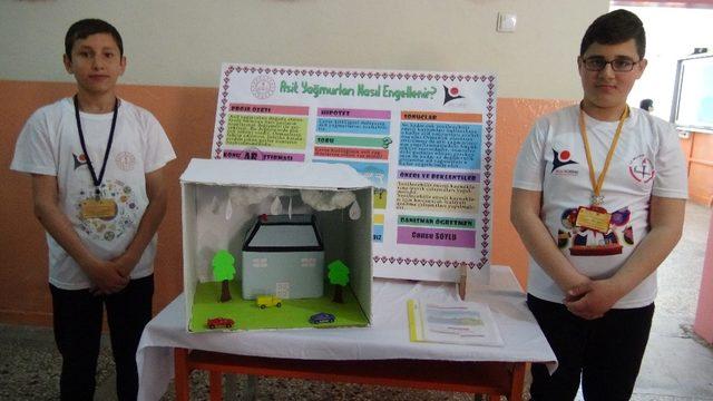 Gerc&uuml;ş&rsquo;te bilim fuarı a&ccedil;ıldı 3