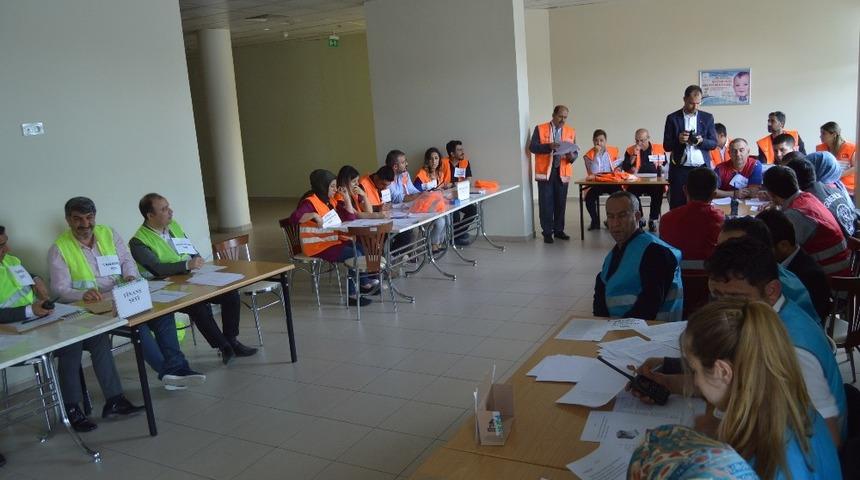 Besni Devlet Hastanesinde HAP tatbikatı yapıldı