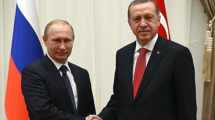 Erdoğan, Putin ile telefonda görüştü