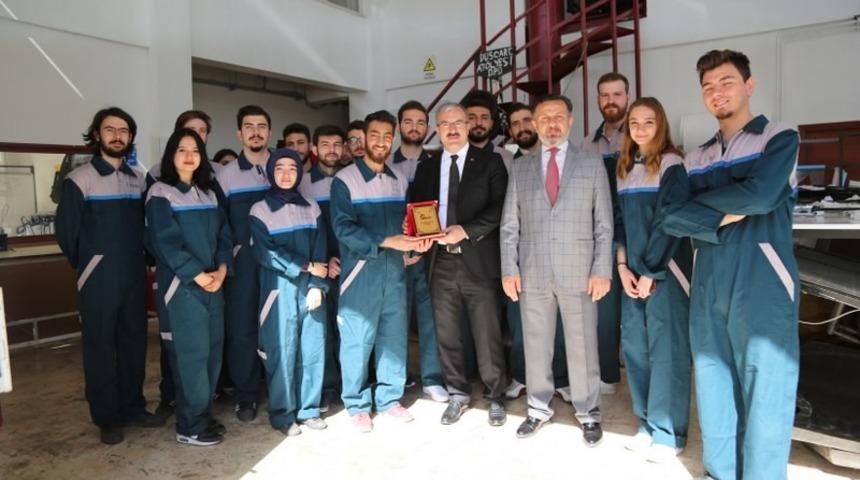 Vali &Ouml;mer Toraman DP&Uuml;&rsquo;y&uuml; ziyaret etti