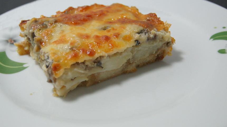 Beşamel Soslu Pırasalı Tavuk