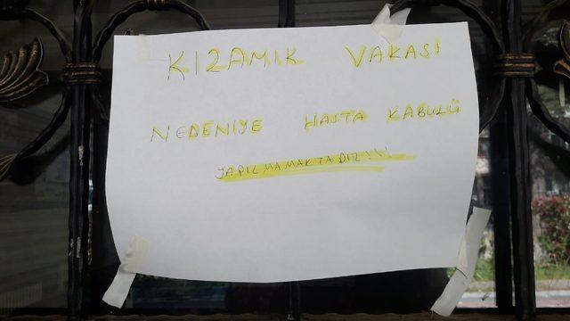 Kızamık şüphesiyle boşaltılan sağlık ocağıyla ilgili açıklama