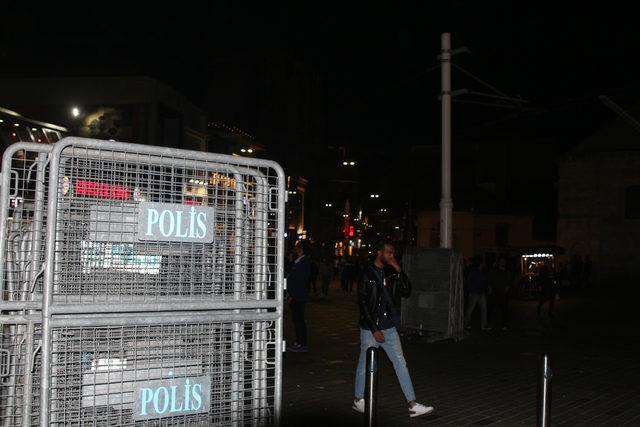 Taksim'de 1 Mayıs önlemleri devam ediyor