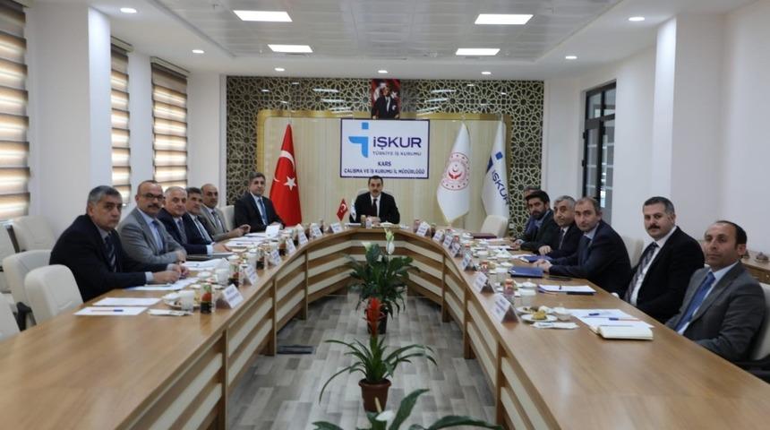 Kars&rsquo;ta &rsquo;İl İstihdam Kurulu&rsquo; toplantısı yapıldı