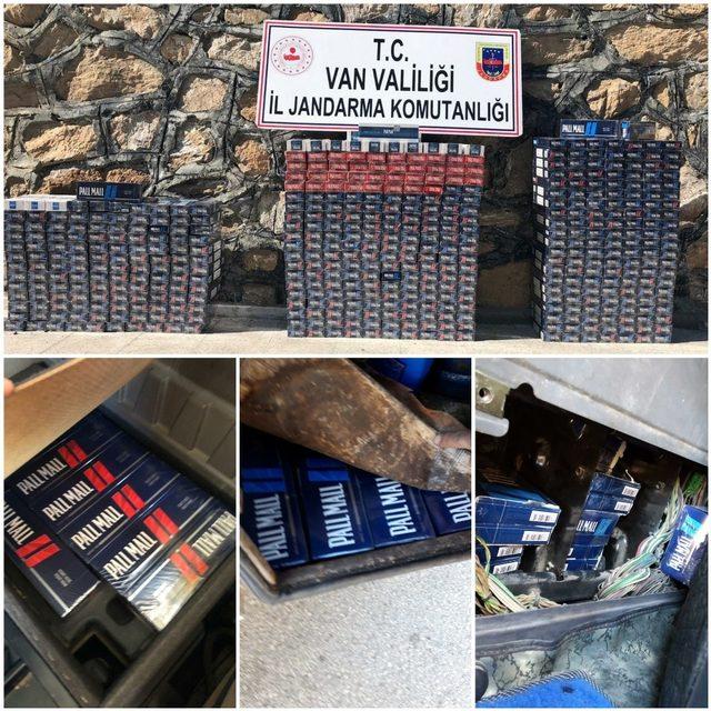 Van’da 7 bin 430 paket kaçak sigara ele geçirildi